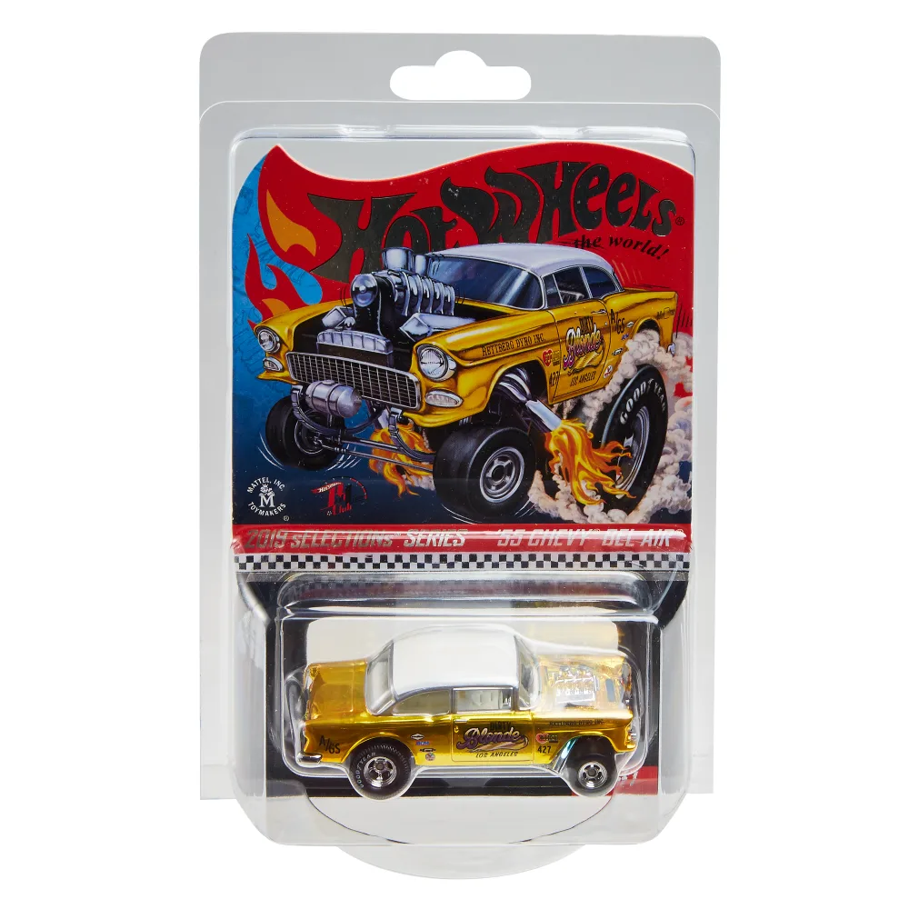 '55 Chevy Bel Air Gasser — GDF87 — Spectraflame Bright Yellow — imagem 2