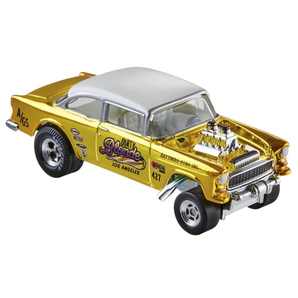 '55 Chevy Bel Air Gasser — GDF87 — Spectraflame Bright Yellow — imagem 4