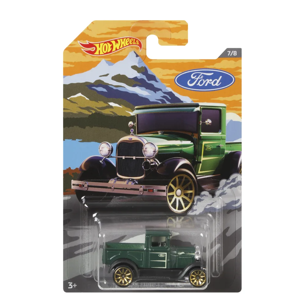 '29 Ford Pickup — GDG68 — Dark Green Body & Black Running Boards — imagem 2