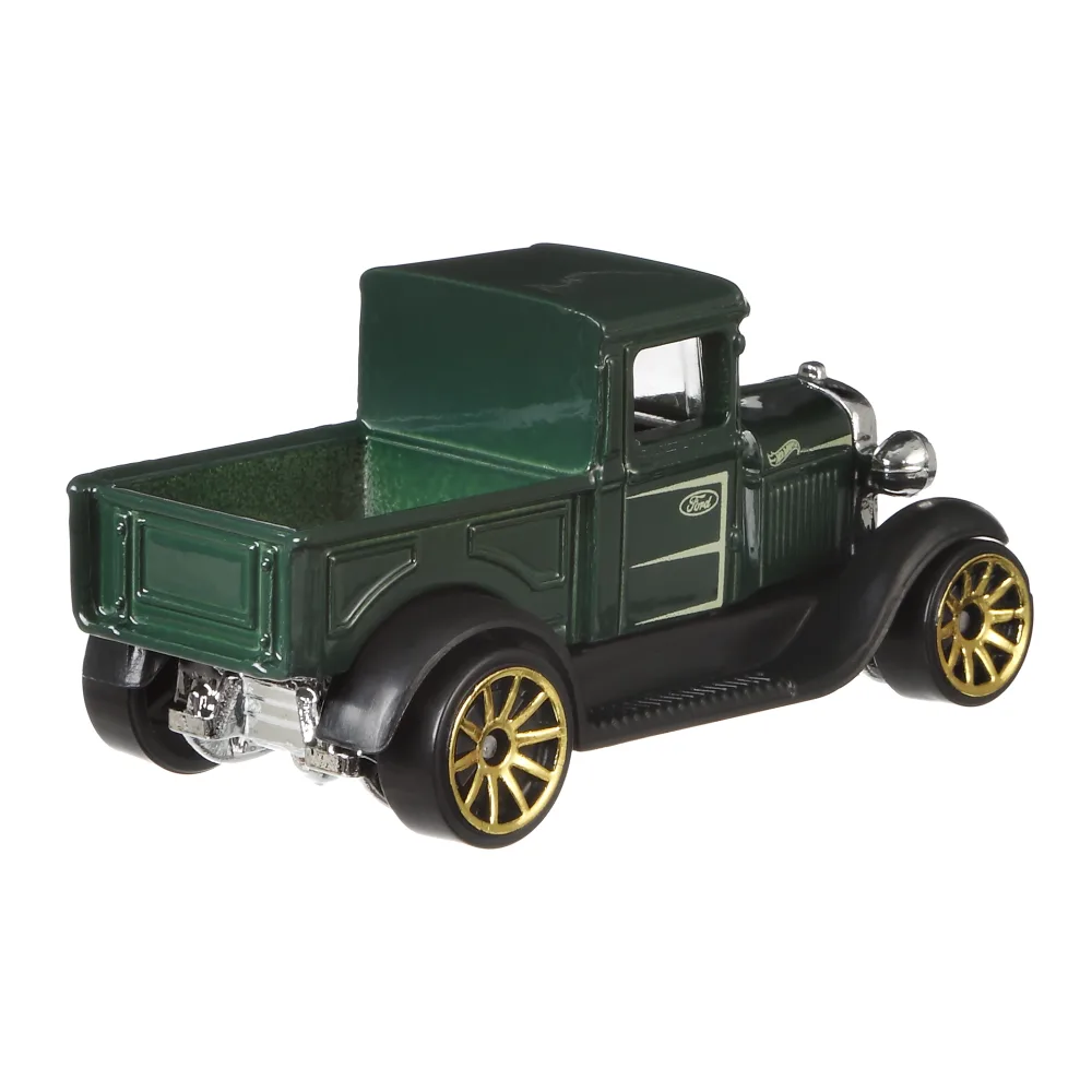'29 Ford Pickup — GDG68 — Dark Green Body & Black Running Boards — imagem 3
