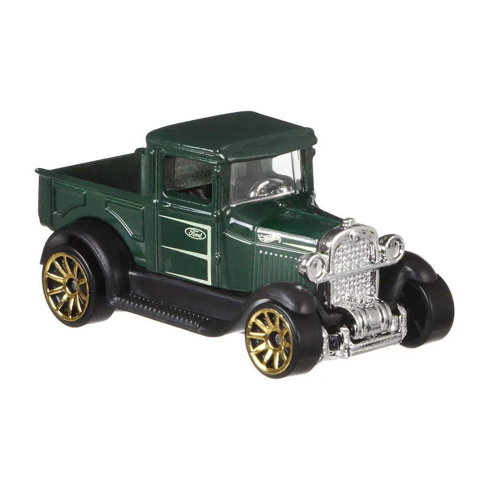 '29 Ford Pickup — GDG68 — Dark Green Body & Black Running Boards — imagem 4