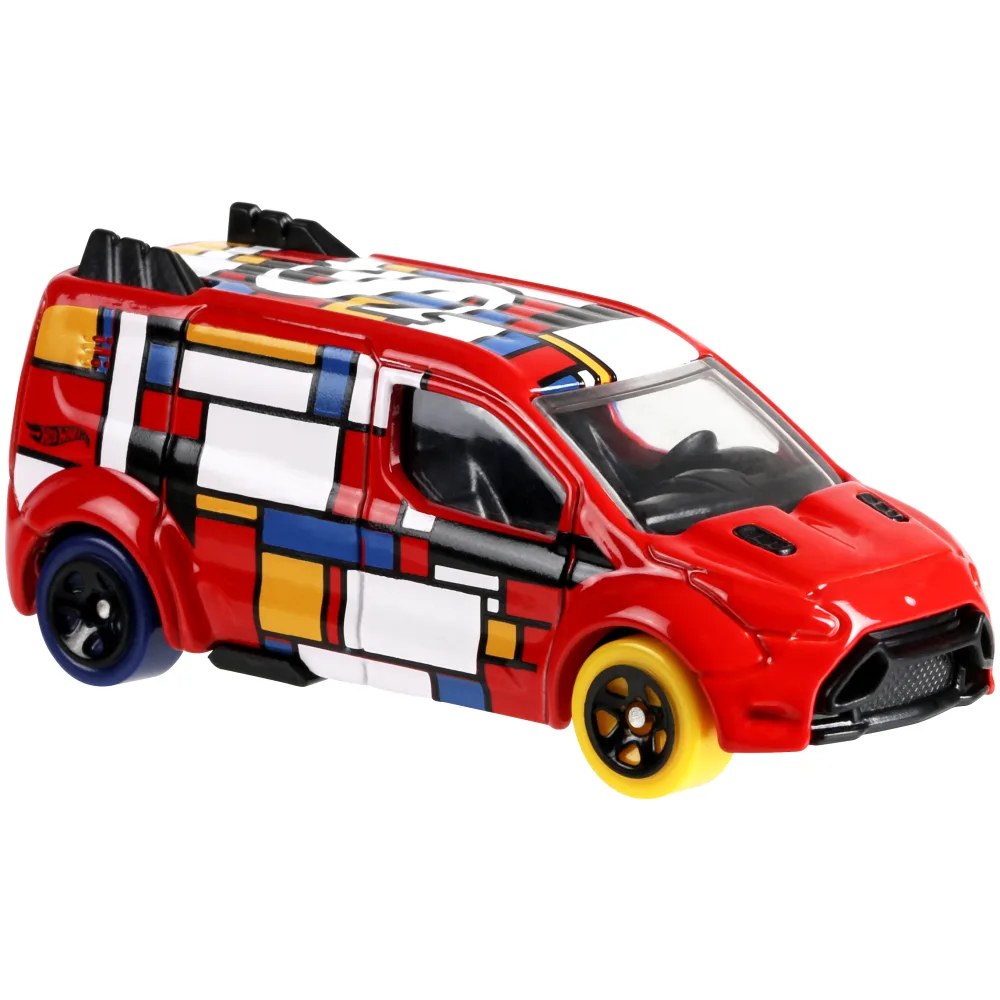Hot Wheels Ford Transit Connect — GFB79 — Red — imagem 4