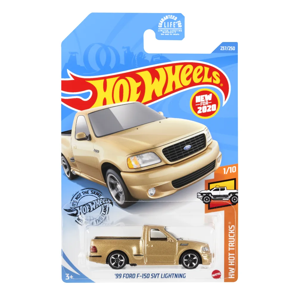 '99 Ford F-150 SVT Lightning — GHB33 — Metalflake Champagne Gold — imagem 2