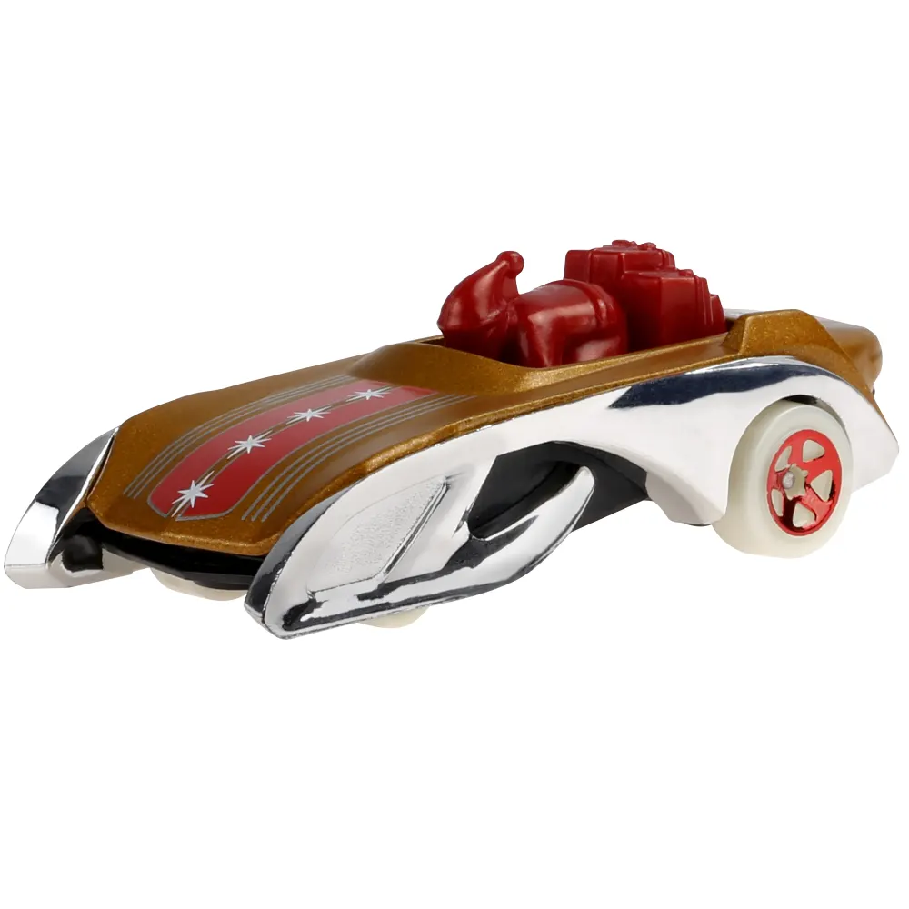 Rockin' Santa Sled — GHB61 — Metalflake Gold
