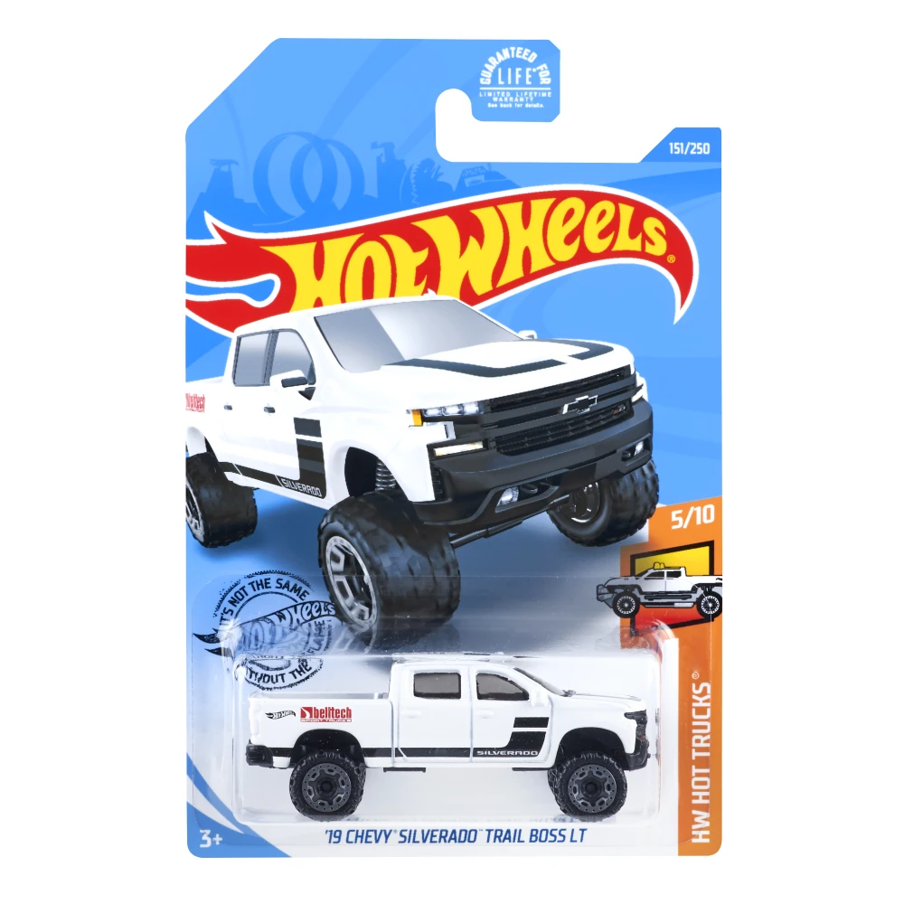 '19 Chevy Silverado Trail Boss LT — GHC37 — White — imagem 2