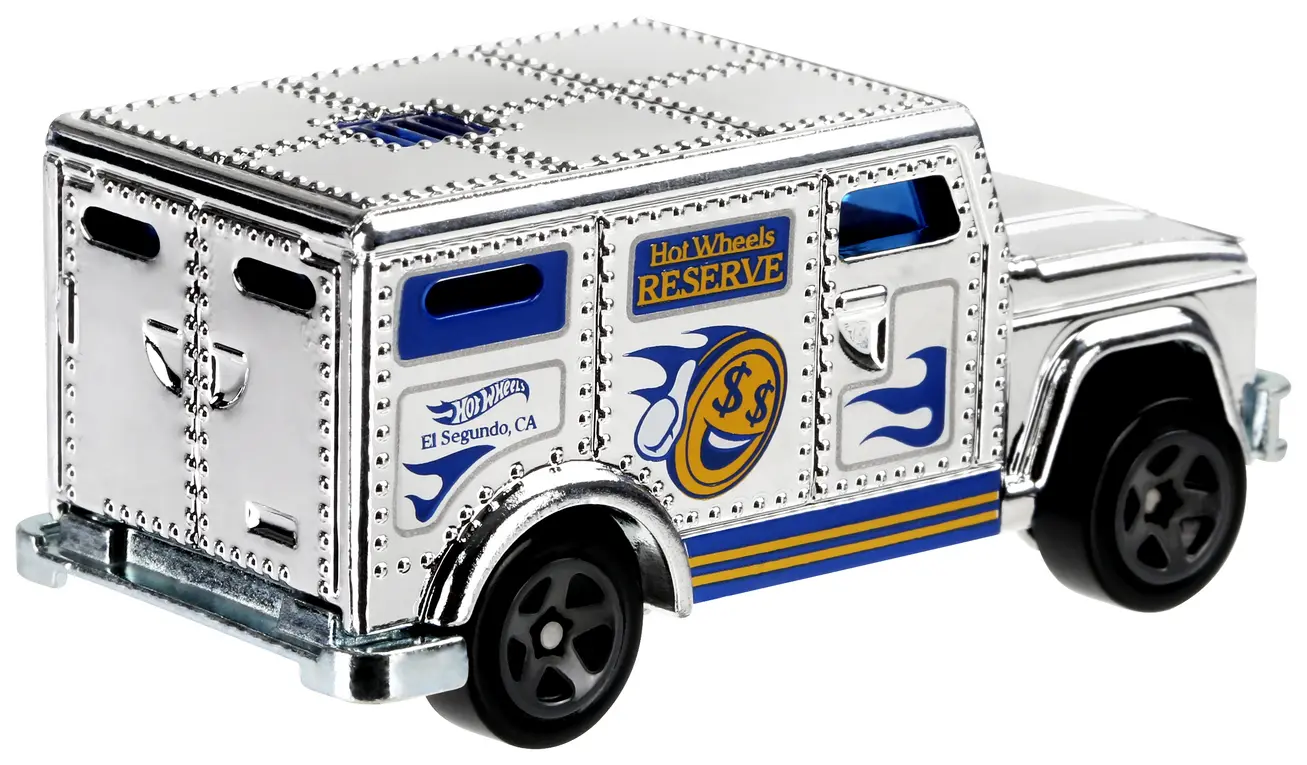 HW ARMORED TRUCK — GHC43 — Chrome — imagem 3