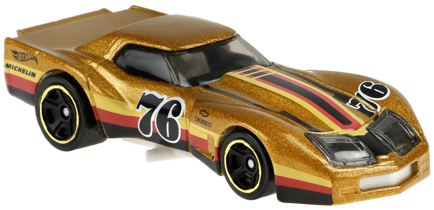 '76 Greenwood Corvette — GHC50 — Metalflake Gold — imagem 4