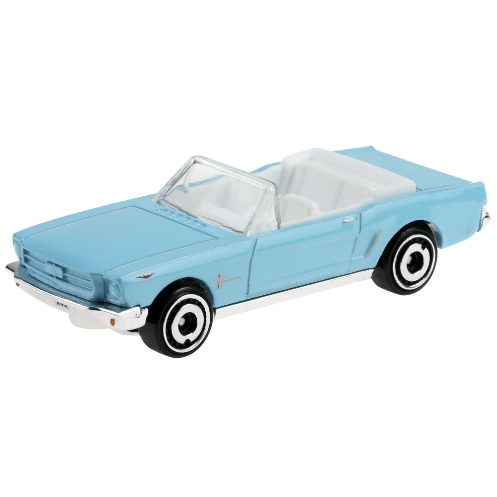 '65 FORD MUSTANG CONVERTIBLE — GHC77 — Light Blue
