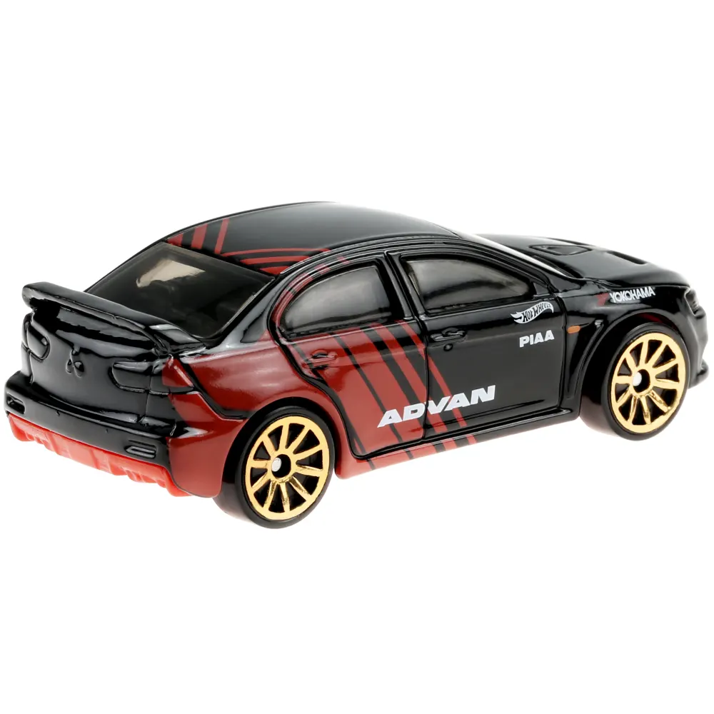 2008 Lancer Evolution — GHC82 — Black — imagem 3