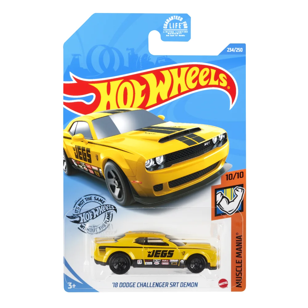 '18 Dodge Challenger SRT Demon — GHD04 — Yellow — imagem 2