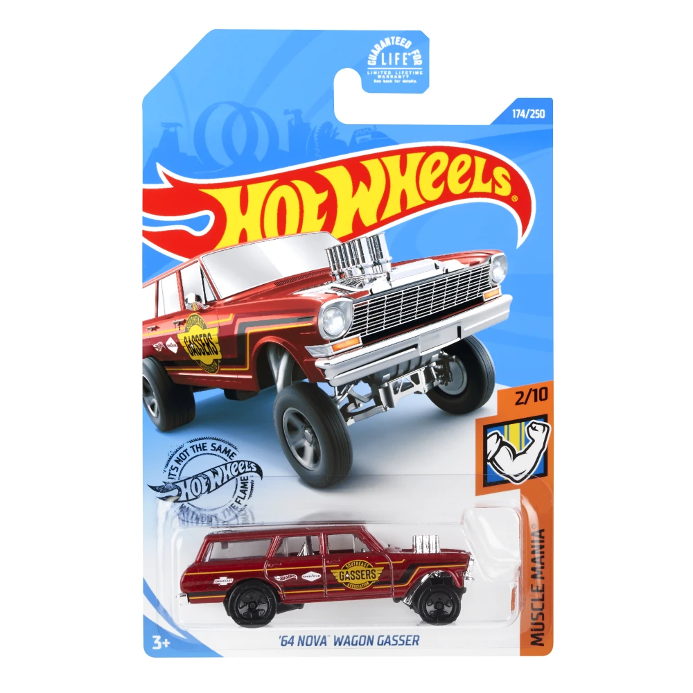 '64 Nova Wagon Gasser — GHD05 — Red — imagem 2