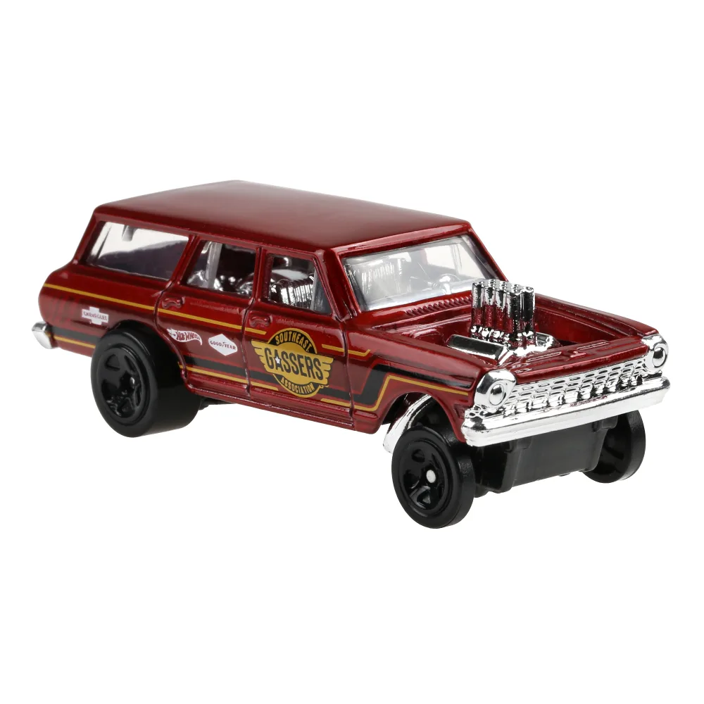 '64 Nova Wagon Gasser — GHD05 — Red — imagem 4