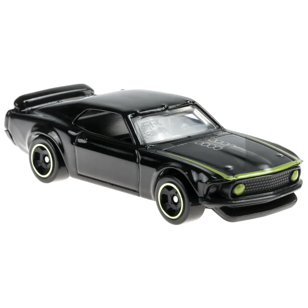 '69 Ford Mustang Boss 302 — GHD06 — Black — imagem 4