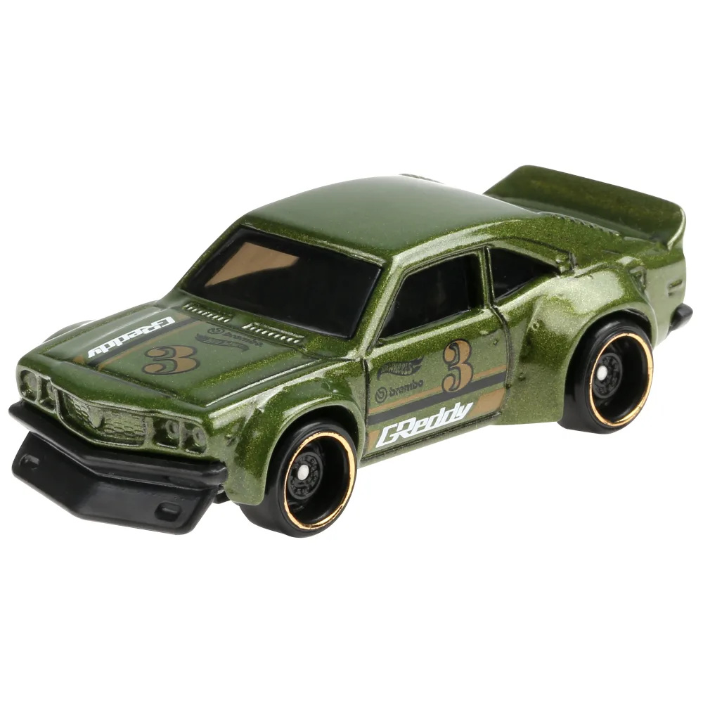 Mazda RX-3 — GHD17 — Metalflake Dark Green