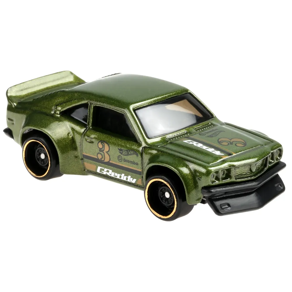 Mazda RX-3 — GHD17 — Metalflake Dark Green — imagem 4