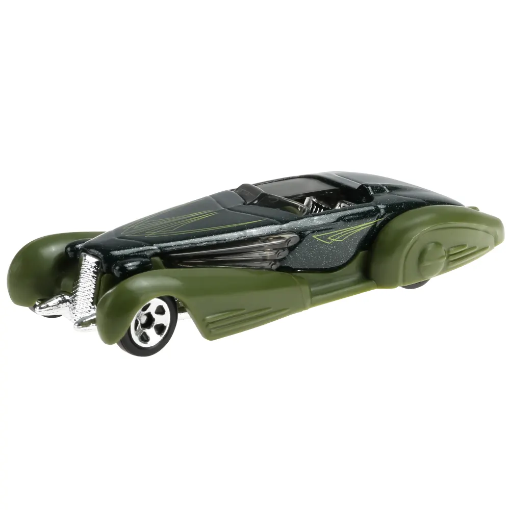 Custom Cadillac Fleetwood — GHD30 — Metalflake Dark Green & Green