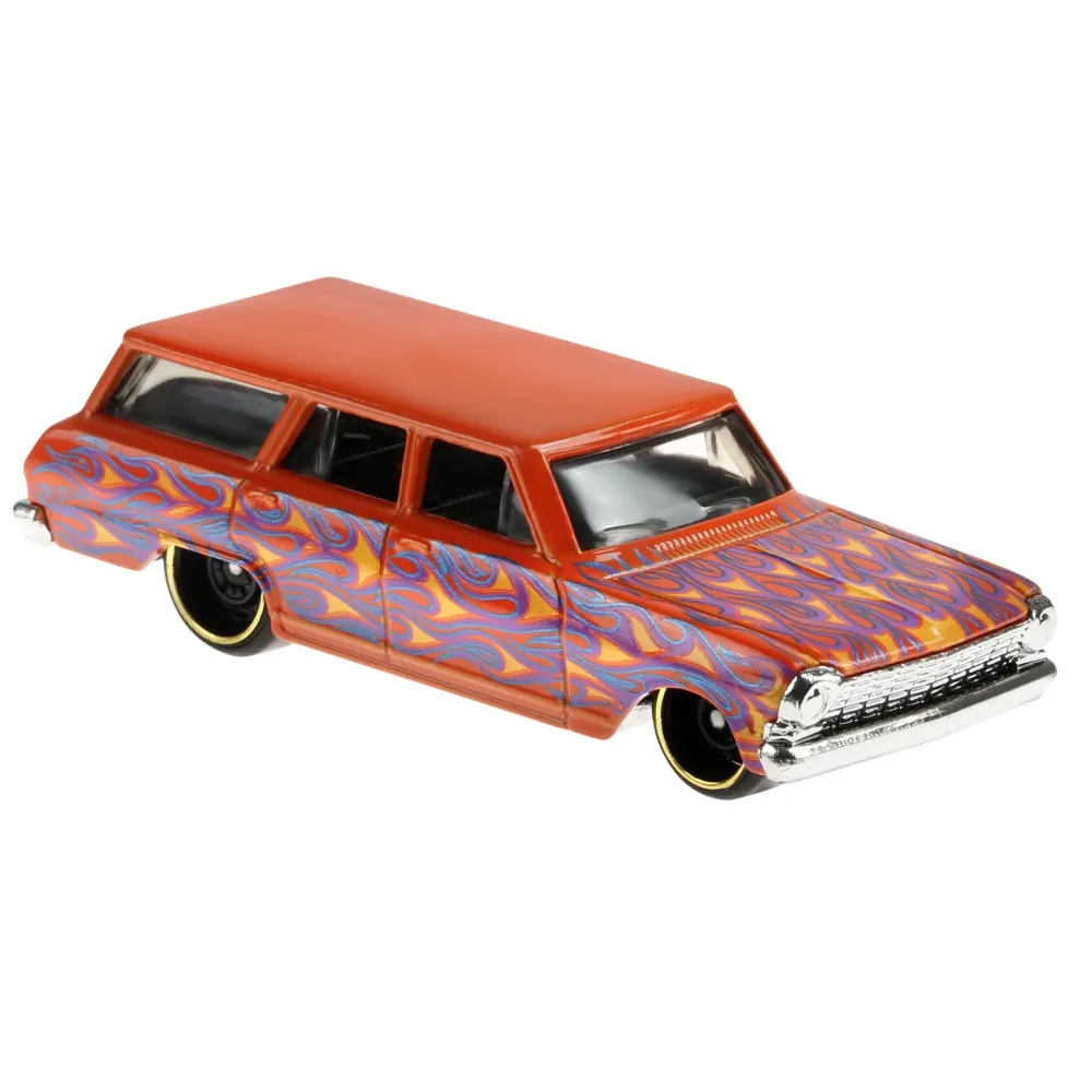 '64 Chevy Nova Wagon — GHD61 — Orange — imagem 4