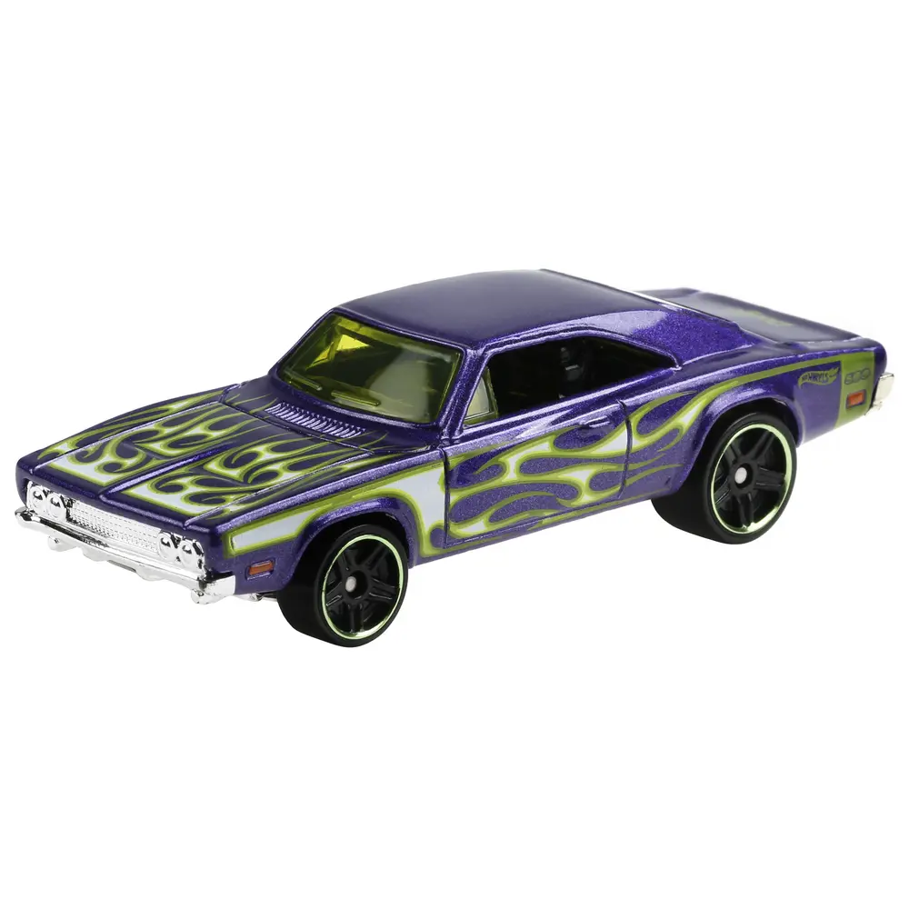 '69 Dodge Charger 500 — GHD62 — Metalflake Purple