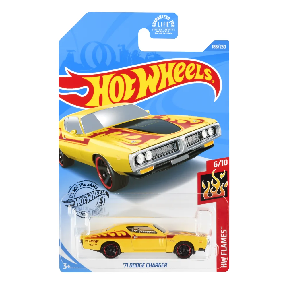 '71 Dodge Charger — GHD64 — Yellow — imagem 2