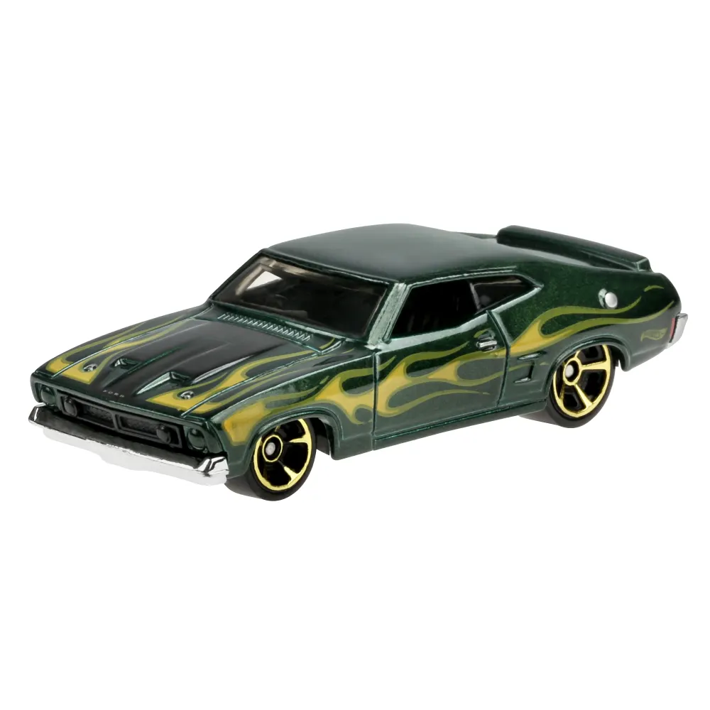 '73 Ford Falcon XB — GHD65 — Metalflake Dark Green