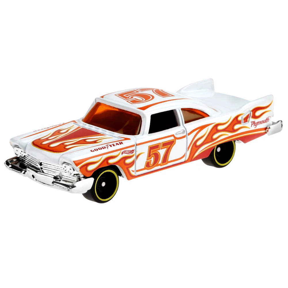 '57 Plymouth Fury — GHD67 — Gloss white
