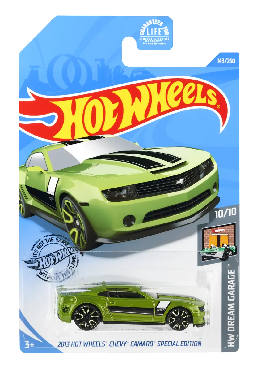 2013 Hot Wheels Chevy Camaro Special Edition — GHD73 — Green — imagem 2