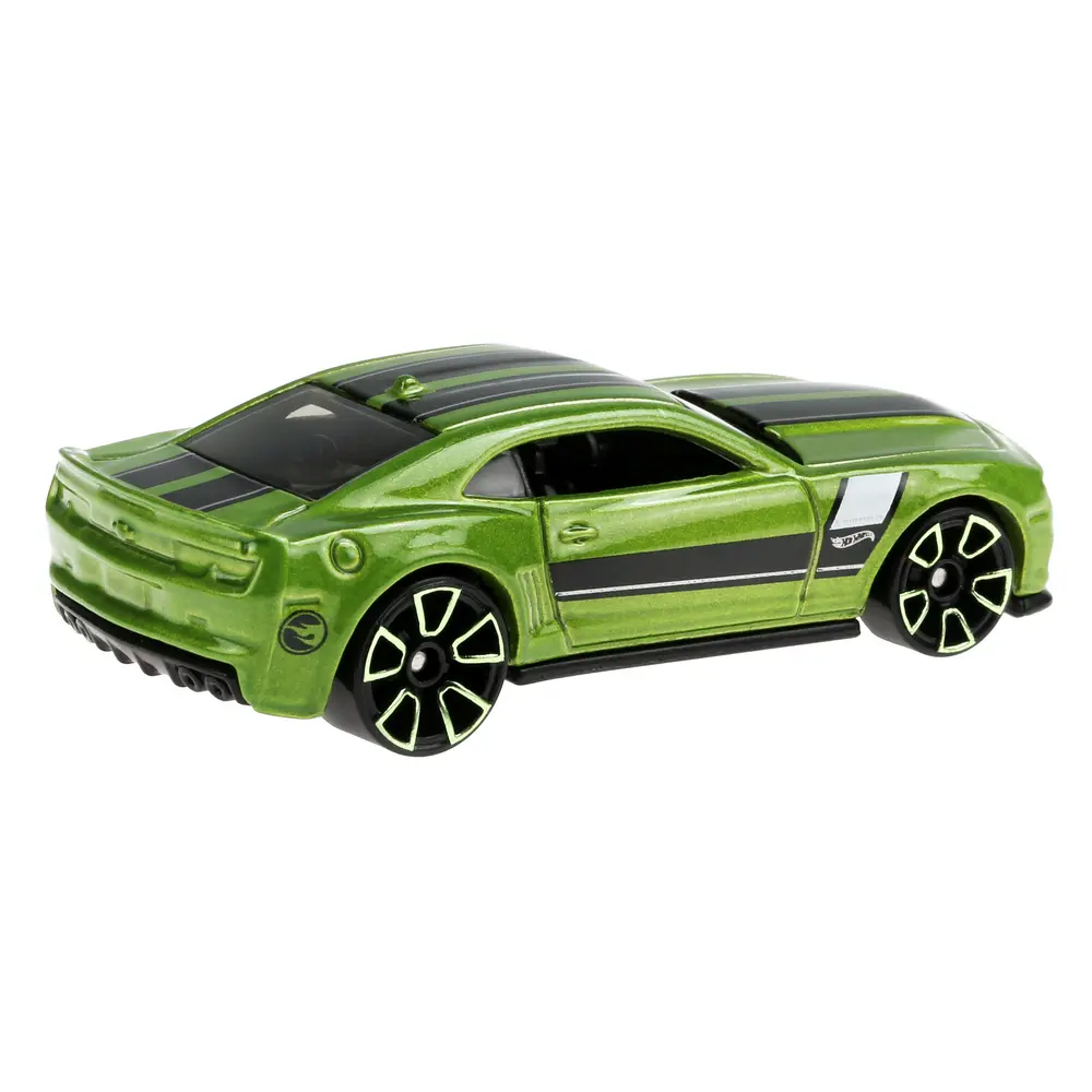 2013 Hot Wheels Chevy Camaro Special Edition — GHD73 — Green — imagem 3