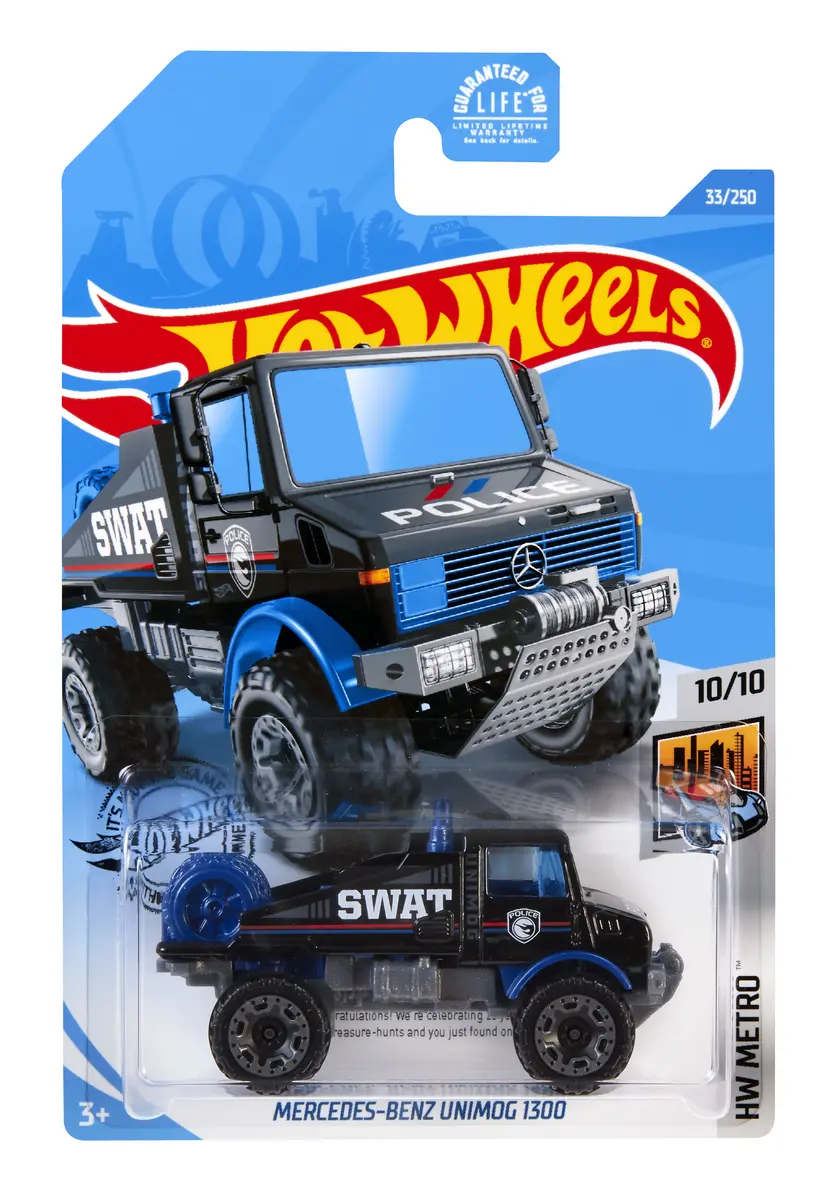 MERCEDES-BENZ UNIMOG 1300 — GHD74 — Black — imagem 2