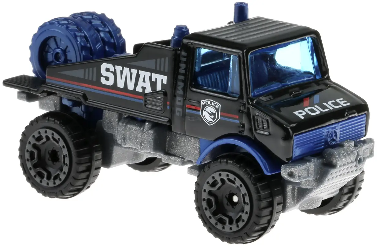 MERCEDES-BENZ UNIMOG 1300 — GHD74 — Black — imagem 4