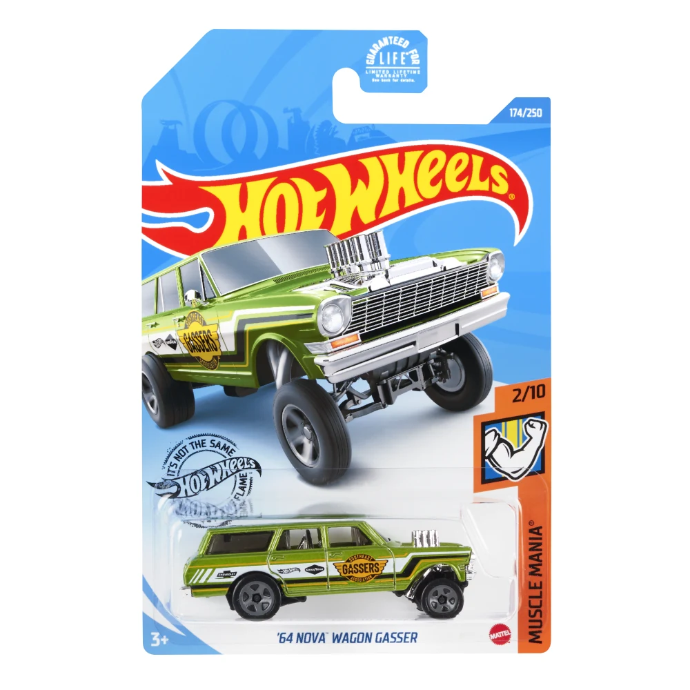 '64 Nova Wagon Gasser — GHF17 — Light Green — imagem 2