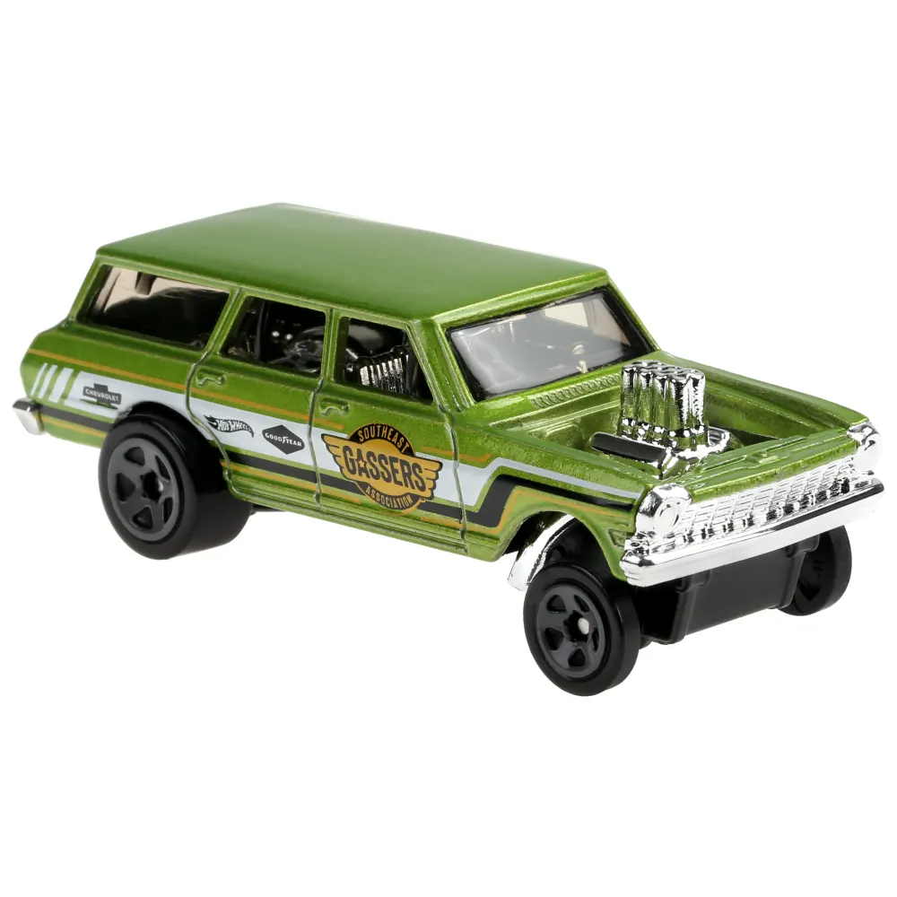 '64 Nova Wagon Gasser — GHF17 — Light Green — imagem 4