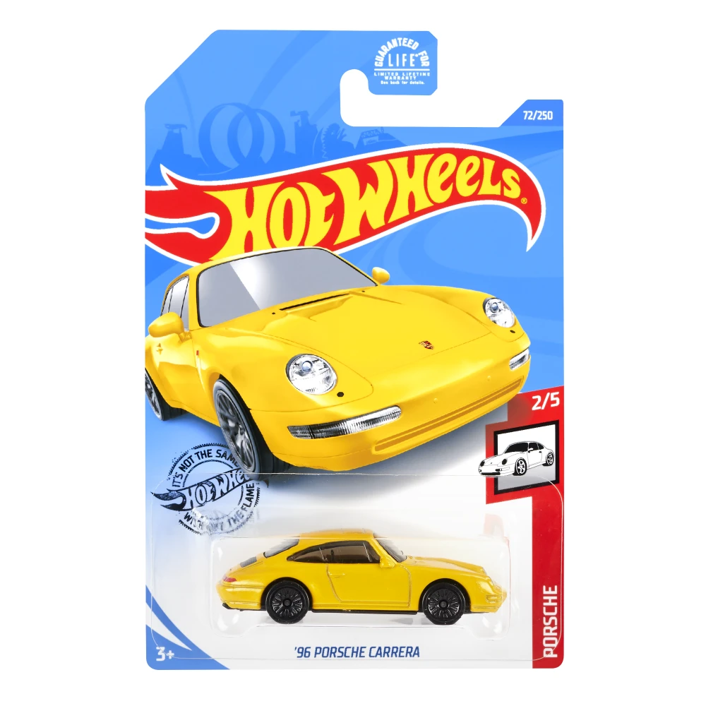'96 Porsche Carrera — GHF18 — Metalflake Yellow — imagem 2
