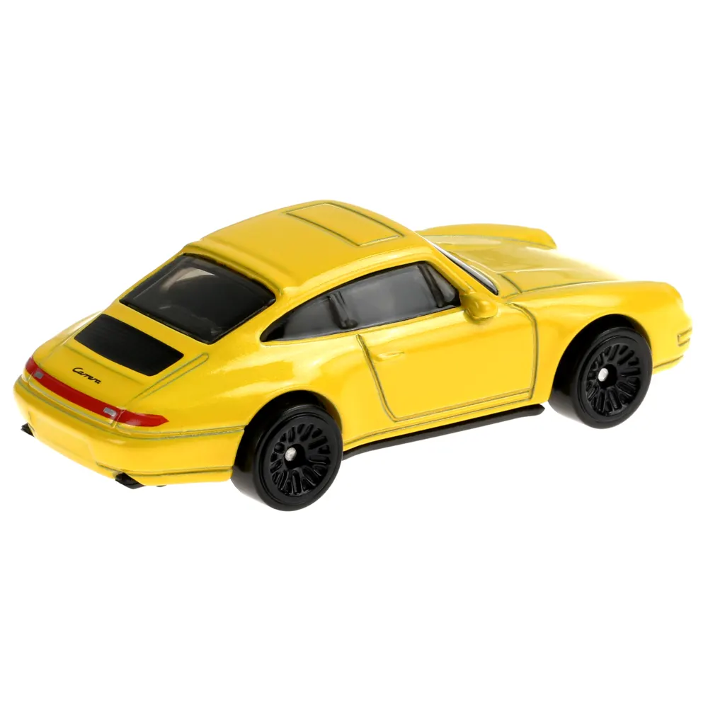 '96 Porsche Carrera — GHF18 — Metalflake Yellow — imagem 3