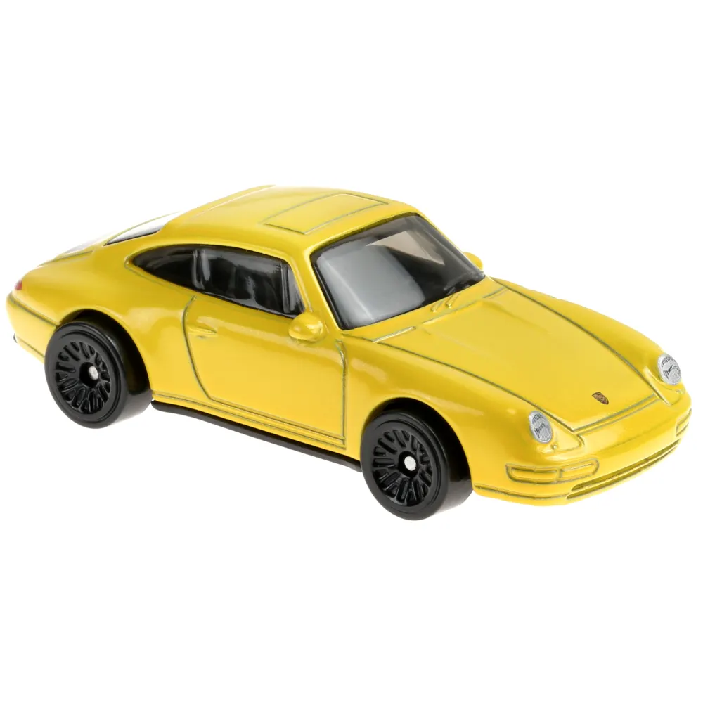'96 Porsche Carrera — GHF18 — Metalflake Yellow — imagem 4