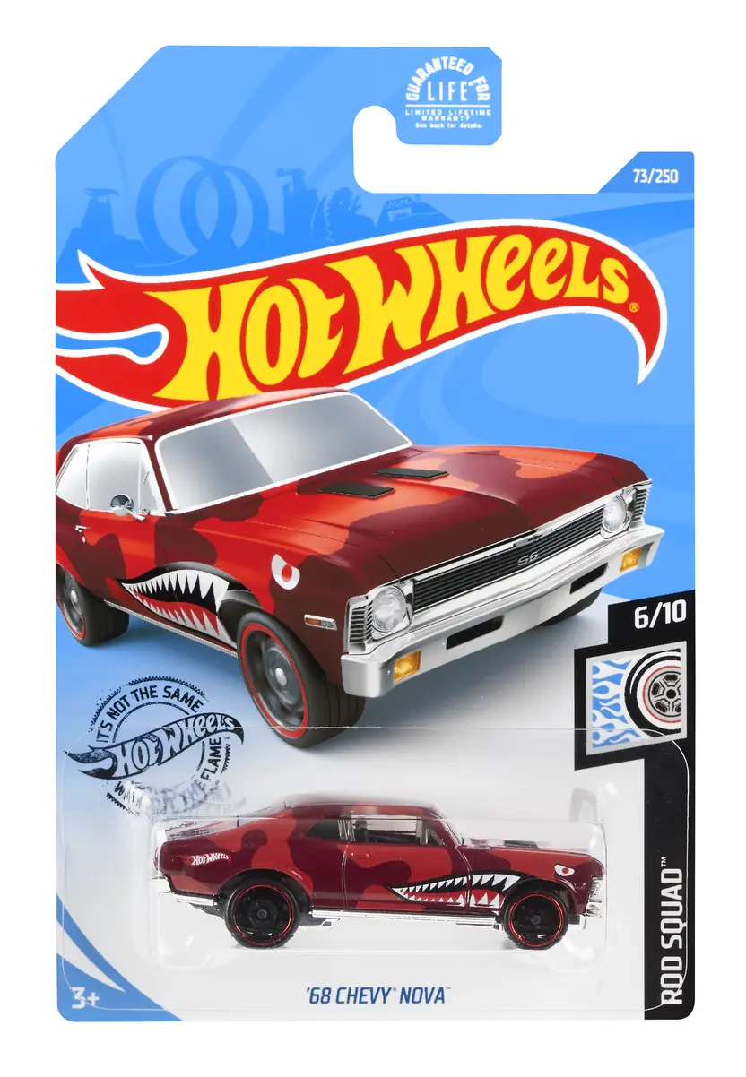'68 Chevy Nova — GHF41 — Red