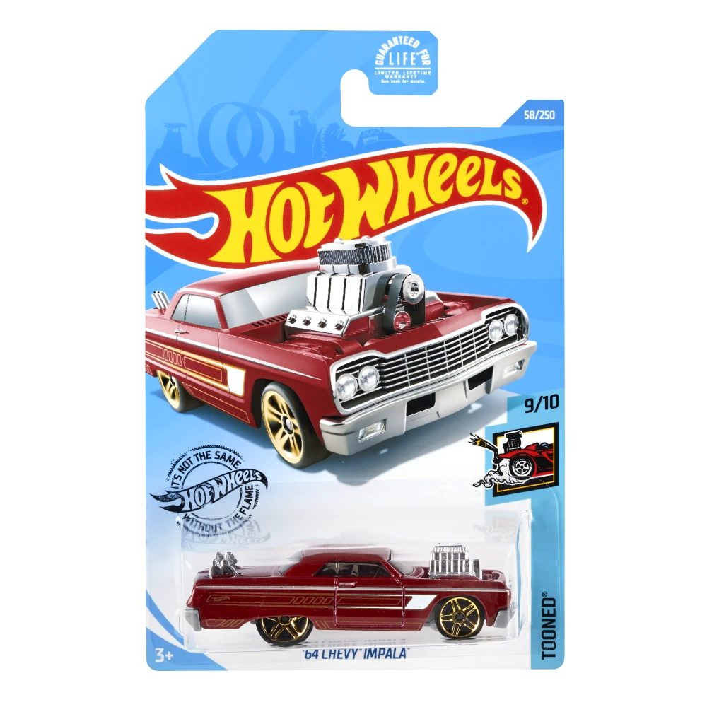 '64 CHEVY IMPALA — GHF89 — Red — imagem 2