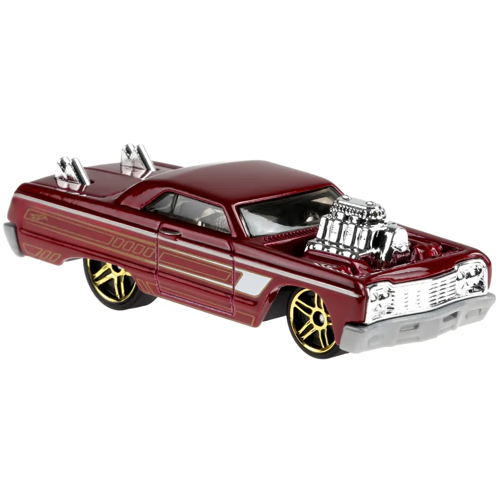 '64 CHEVY IMPALA — GHF89 — Red — imagem 4