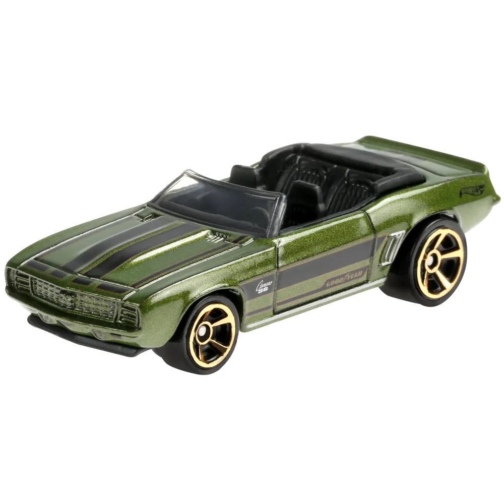 '69 CAMARO — GHG06 — Metalflake Olive Green