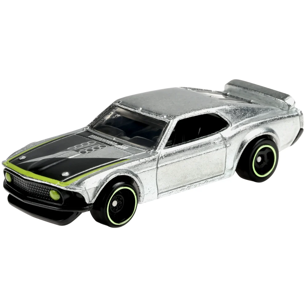 '69 Ford Mustang Boss 302 — GHG41 — ZAMAC