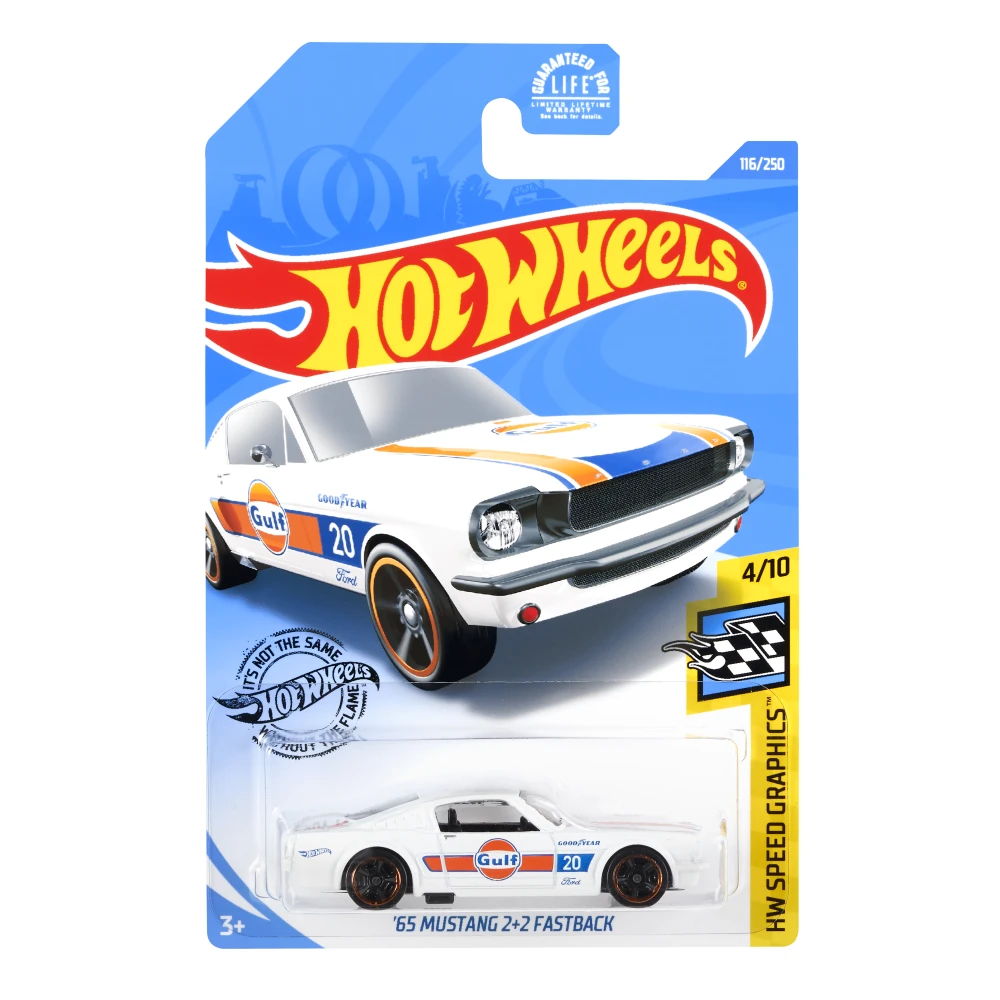 '65 Mustang 2+2 Fastback — GHG51 — White — imagem 2