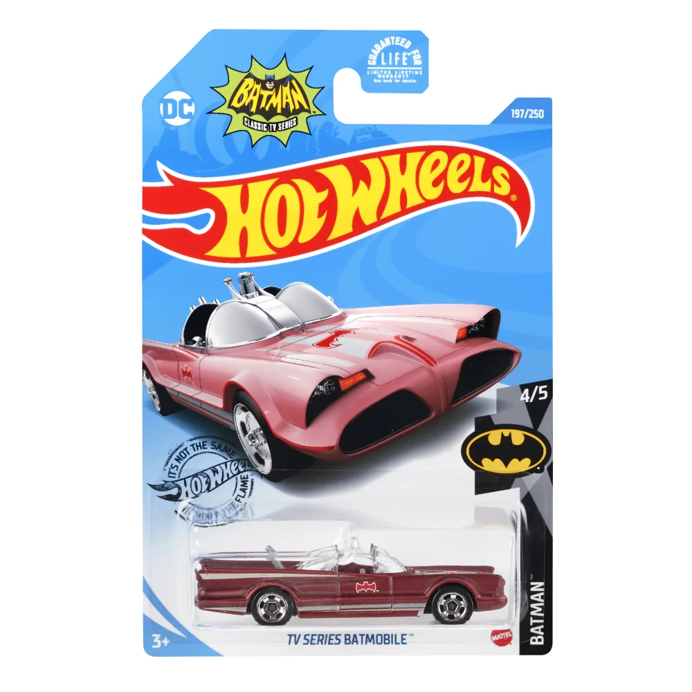 TV Series Batmobile — GHG55 — Matte Red — imagem 2