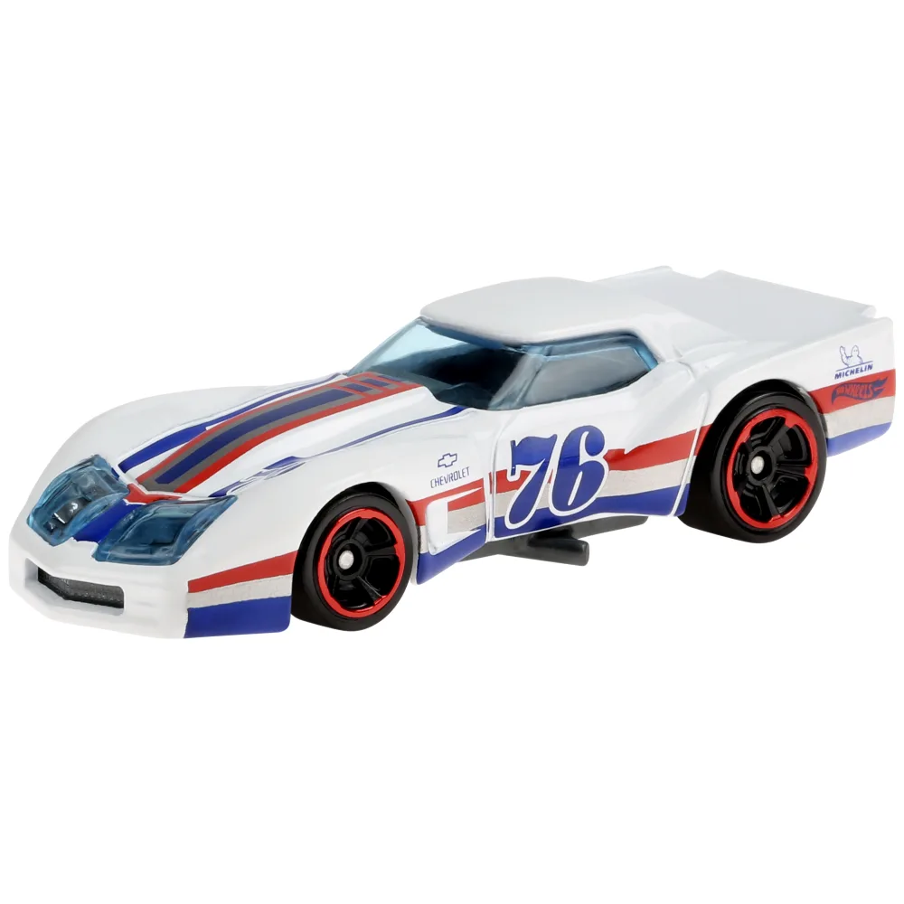 '76 Greenwood Corvette — GHG61 — White