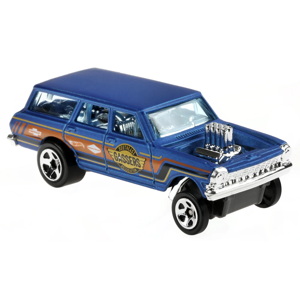 '64 Nova Wagon Gasser — GHG63 — Blue — imagem 4
