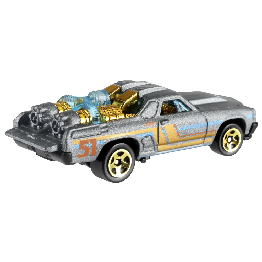 Custom '71 El Camino — GHN94 — Satin Silver — imagem 3