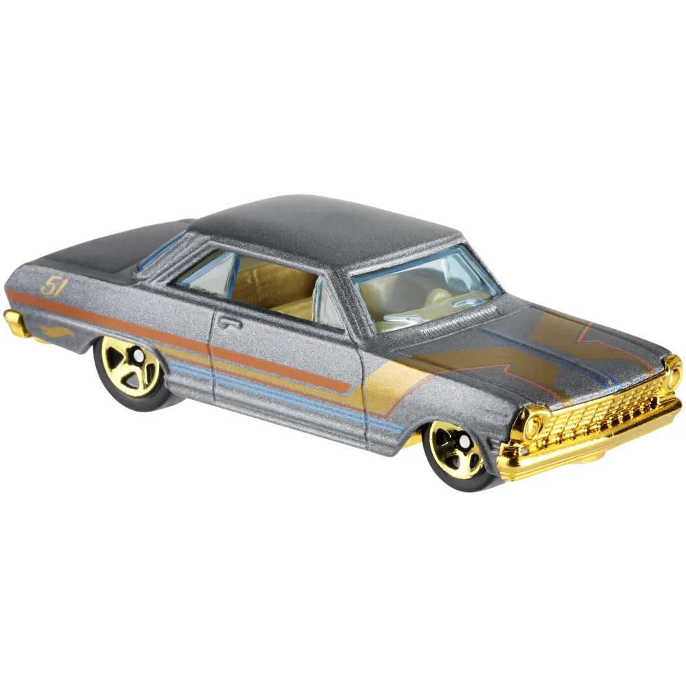'63 Chevy II — GHN99 — Metalflake Gray — imagem 4