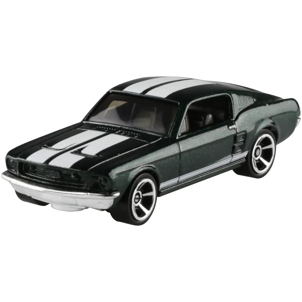 '67 Mustang — GHP55 — Metalflake Dark green