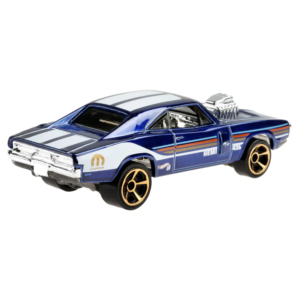 '70 Dodge Charger R/T — GJP07 — Spectraflame Dark Blue — imagem 3
