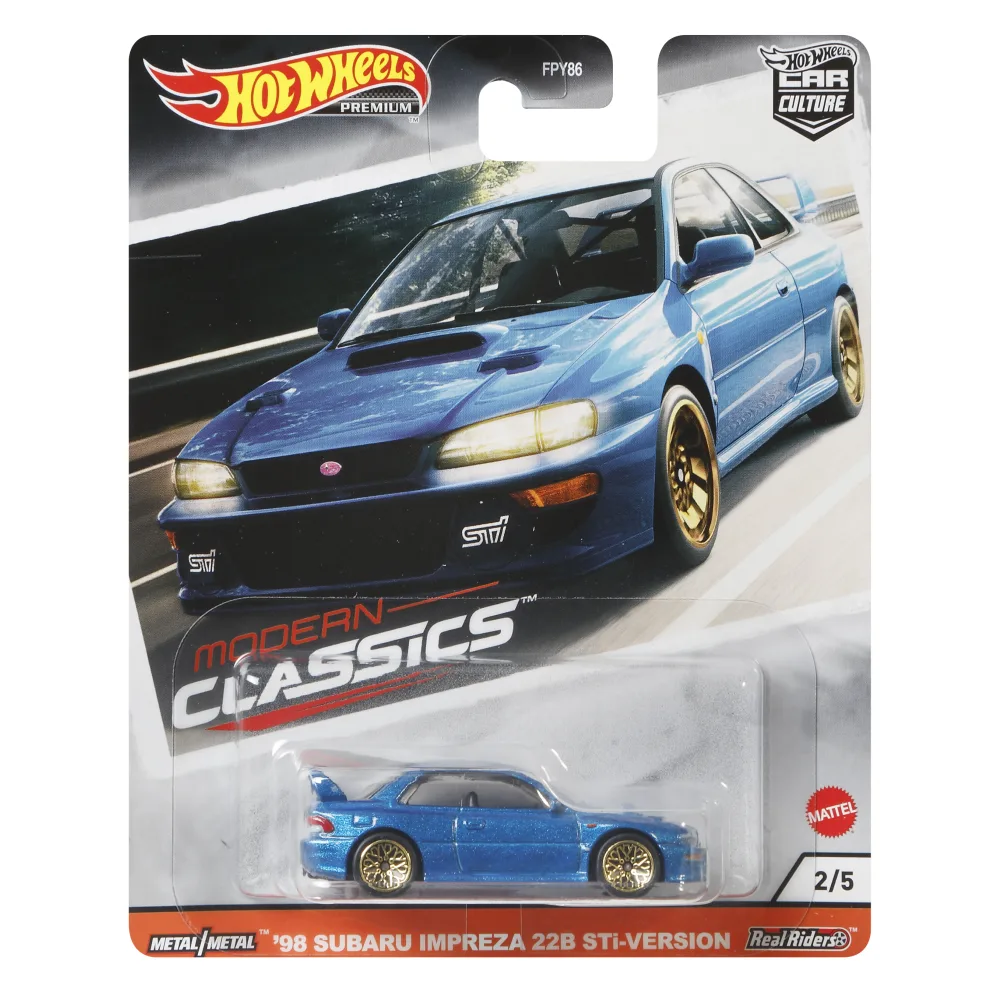 '98 Subaru Impreza 22B STi-Version — GJP96 — Metalflake Blue — imagem 2