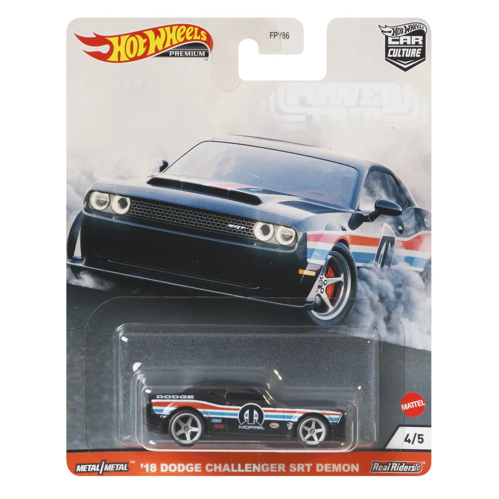 '18 Dodge Challenger SRT Demon — GJR04 — Black — imagem 2