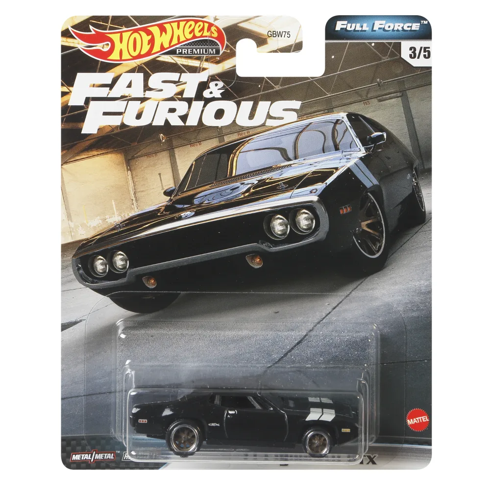 '71 Plymouth GTX — GJR42 — Black — imagem 2